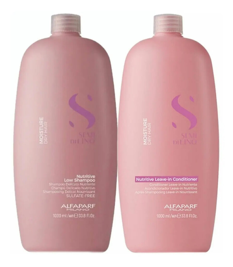 Kit Alfaparf Semi Di Lino Moisture Shampoo E Condicionador