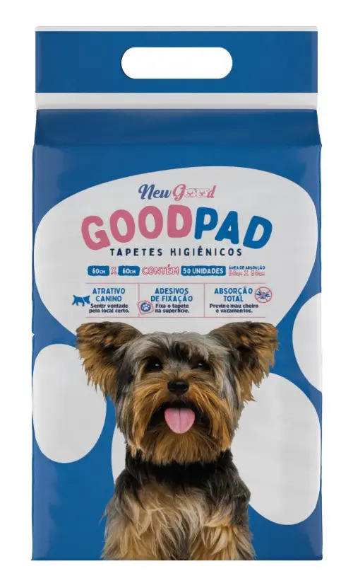 Tapete Higiênico Petlike Good Pad 60×60 – 50 Unidades