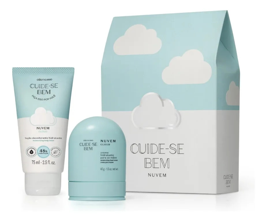 O Boticário Cuide-se Bem Nuvem Mini Kit 2 Itens