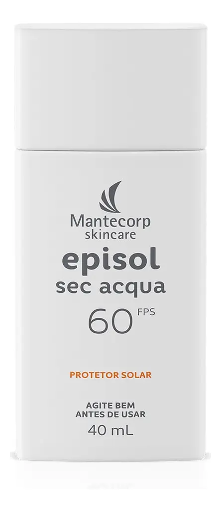 Protetor Episol Solar Sec Acqua Fps60 Sem Cor 40ml Mantecorp