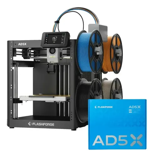 Impressora 3d Flashforge Ad5x, C/combo E Fechamento Preto