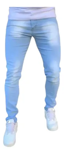 Kit 3 Calça Jeans Skinny Masculina Com Lycra Estica Muito Nf
