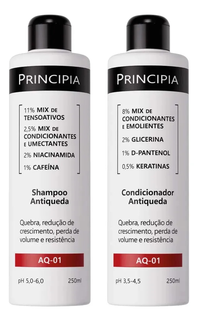 Principia Kit Shampoo E Condicionador Antiqueda Aq-01