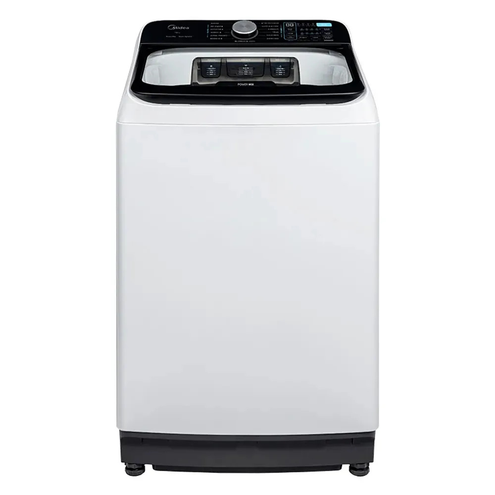 Máquina de Lavar Midea 16Kg MA512W160A/WK04 Wave Agitator Função Turbo Branca