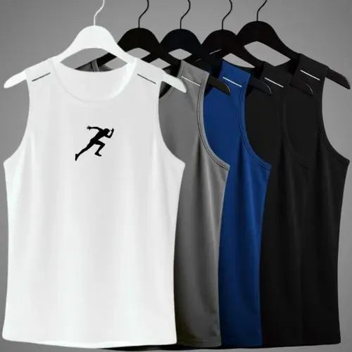 Kit 5 Regatas Dry Fit Masculina Estilo Tribal Tropical Promo