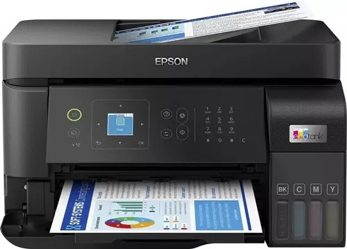 Impressora Multifuncional Epson Ecotank L5590 – Tanque de Tinta Colorida USB Wi-Fi