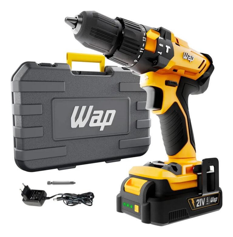 Parafusadeira e Furadeira de Impacto 3/8″ WAP K21 ID02 2000 mAh