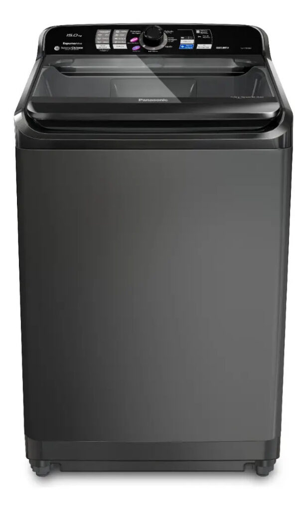 Máquina de Lavar Panasonic 15kg Titânio 127v NA-F150B1T