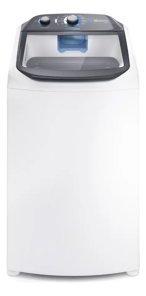 Máquina De Lavar Electrolux Efficient 13kg Auto Cesto Inox Branco
