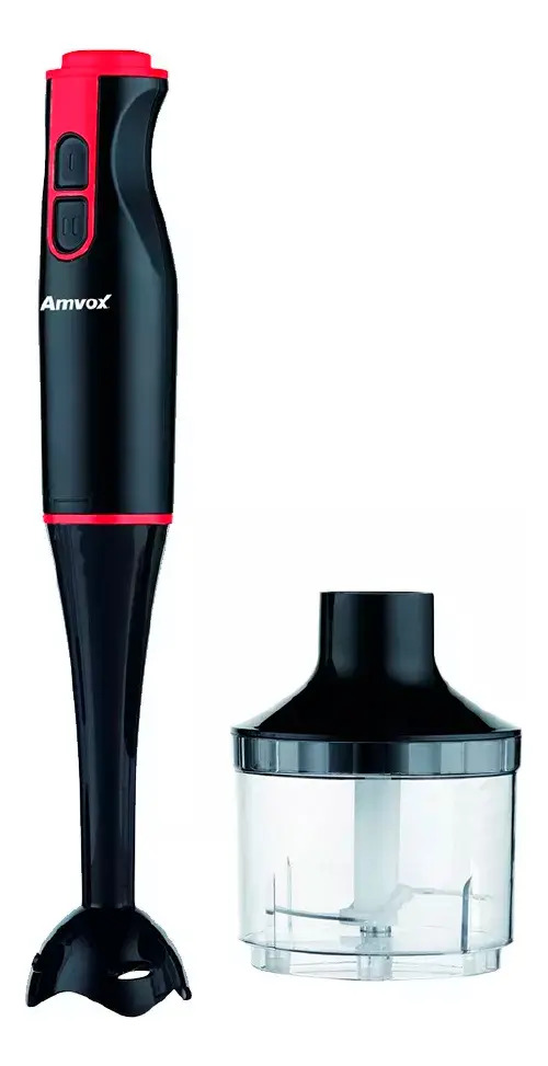 Mixer Apr 400 Lâmina De Aço 2 Velocidade 400w Amvox Cor Preto