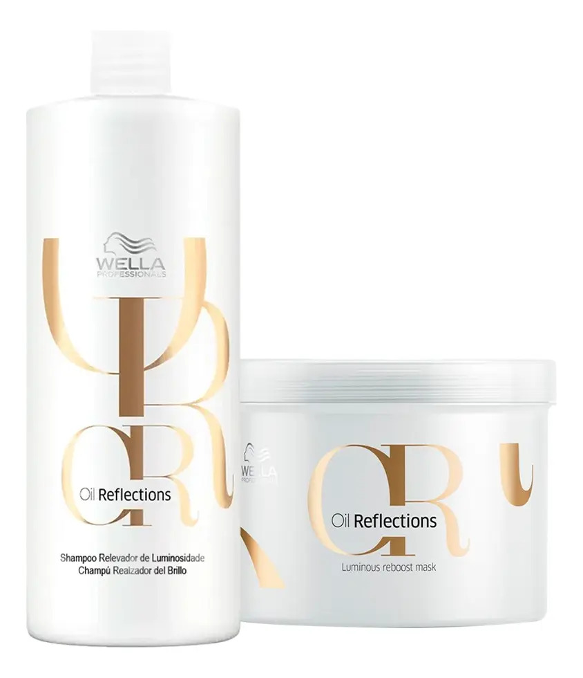 Kit Wella Professionals Oil Reflections Shampoo E Máscara