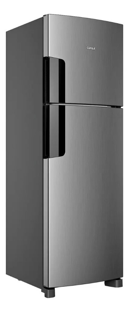 Geladeira Consul Frost Free 377 Litros Duplex Inox – CRM44MK