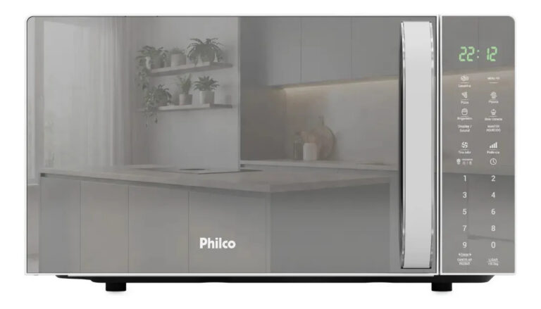 Micro-ondas Philco 20L Limpa Fácil PMO24E BCO/ESP