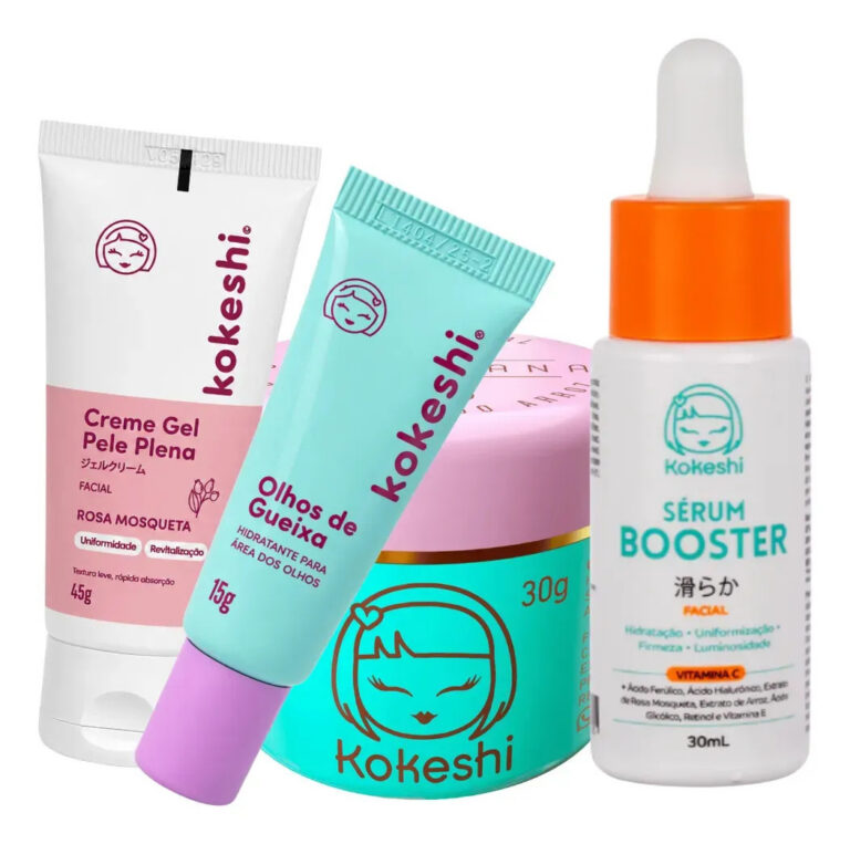 Kit Rejuvenescimento Diurno + Pele De Porcelana Kokeshi