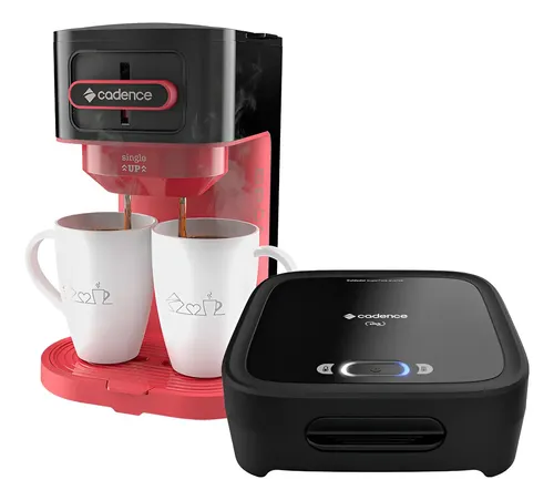 Kit Click Cadence – Sanduicheira E Cafeteira Single Up Caden