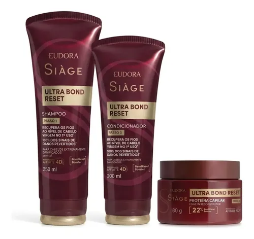 Combo Siàge Ultra Bond Reset: Shampoo 250ml + Condicionador