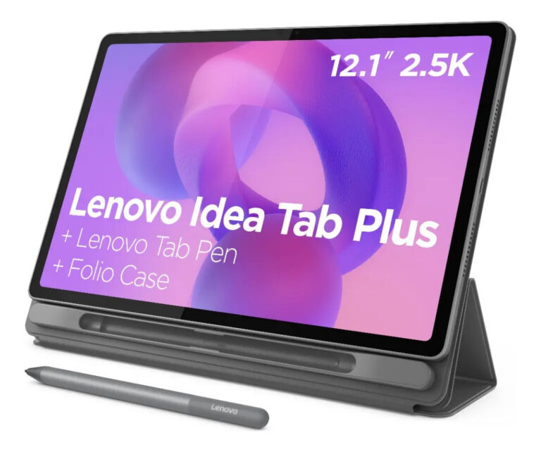 Tablet Lenovo Idea Tab Plus, 8GB RAM, 128GB, 12.1” 2.5K 90Hz, Android 15, Wi-Fi, com Caneta e Capa, ZAG70926BR