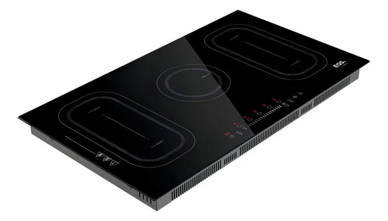 Cooktop De Indução 5 Bocas Eos 90cm 9500w Preto Eci05epf