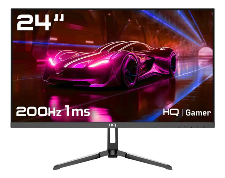 Monitor Gamer Hq Ultra 24 Ips 1ms 200hz Hq24ip200 Preto