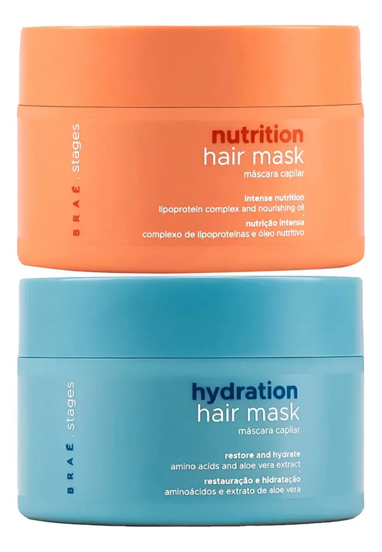 Máscaras De Tratamento Nutrição + Hidratação Stages – Braé