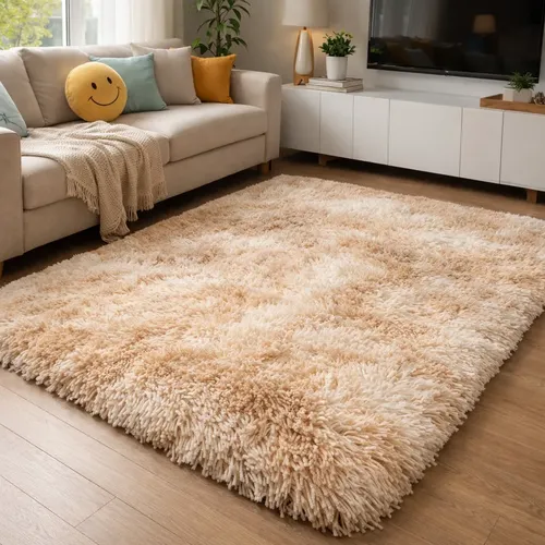 Tapete 1,00×1,50 Sala Quarto Felpudo Varias Cores Premium