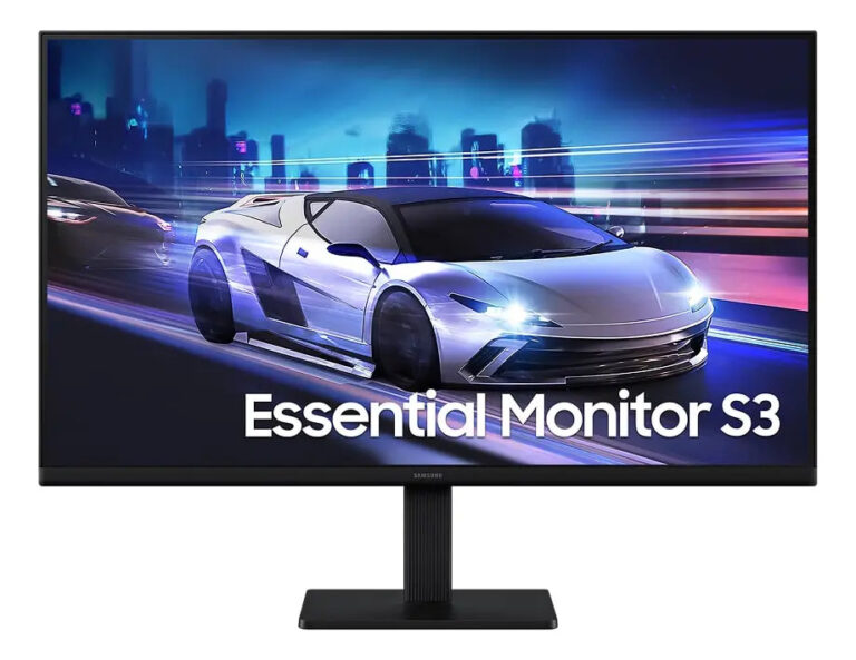 Monitor Gamer Samsung Essential S3, 24″ FHD, 120 Hz, HDMI, Preto