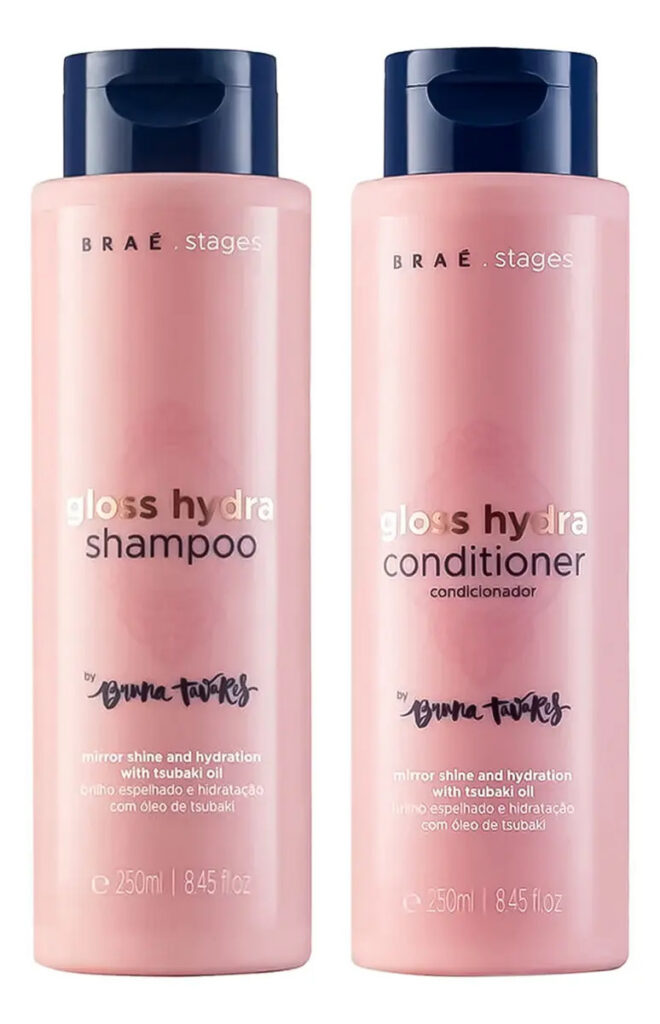 Braé Stages Gloss Hydra Shampoo + Cond – By Bruna Tavares