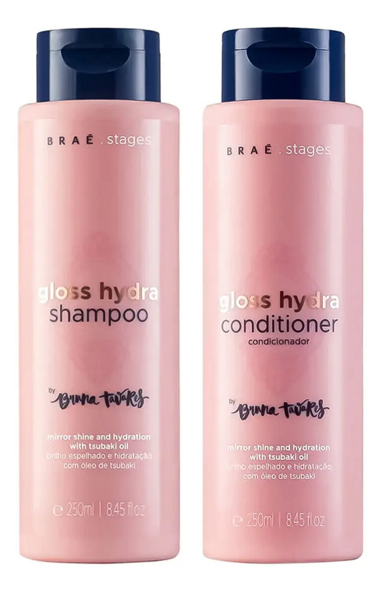 Braé Stages Gloss Hydra Shampoo + Cond – By Bruna Tavares
