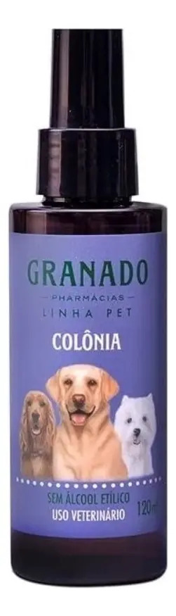 Colônia Granado Pet 120ml Cão E Gato Perfume Água Granado
