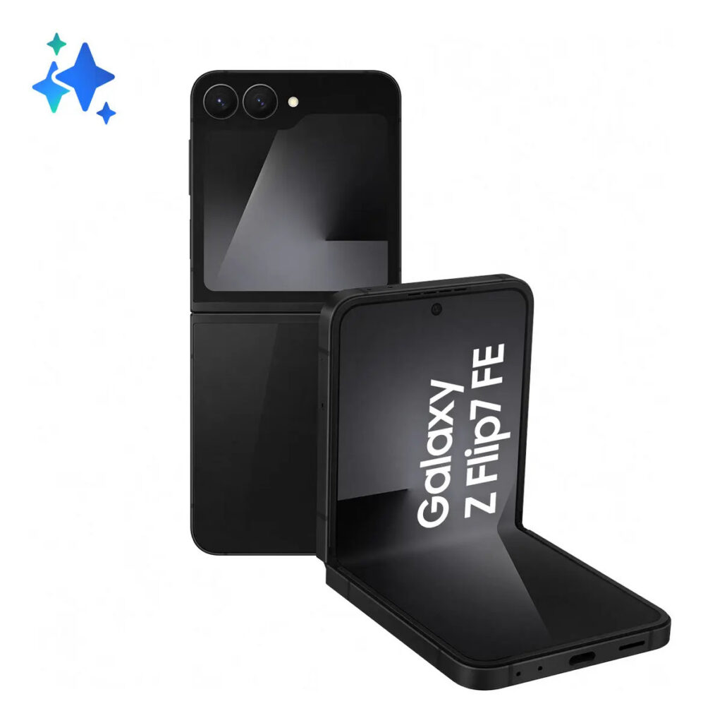 Samsung Galaxy Z Flip7 FE 128GB 8GB RAM Tela 6,7″ AI Preto