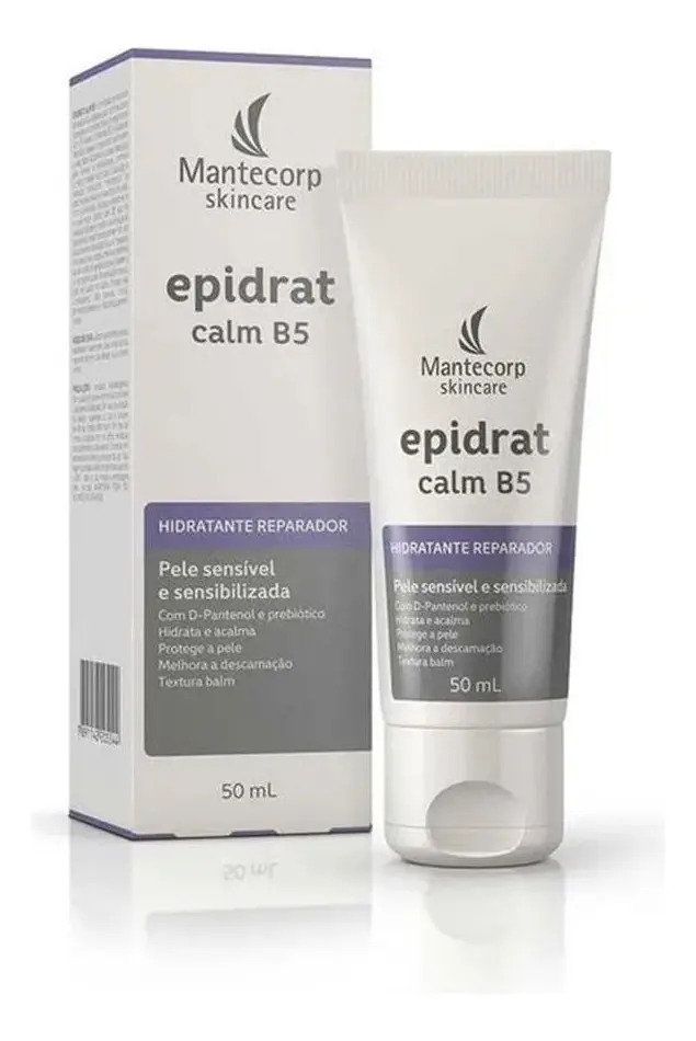 Hidratante Facial Epidrat Calm B5 Para Pele Sensível 50ml Mantecorp