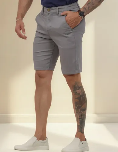 Bermuda Masculina Sarja Sport Fino Com Lycra Elegante