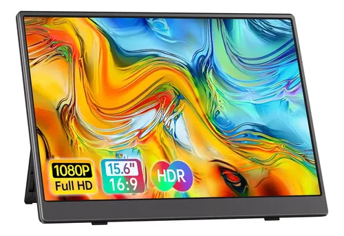 Monitor Portátil 15.6” Tela Externa Hdr Ips 1080p Ultrafino