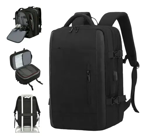 Mochila Viagem Executiva Grande Notebook Feminina Masculina