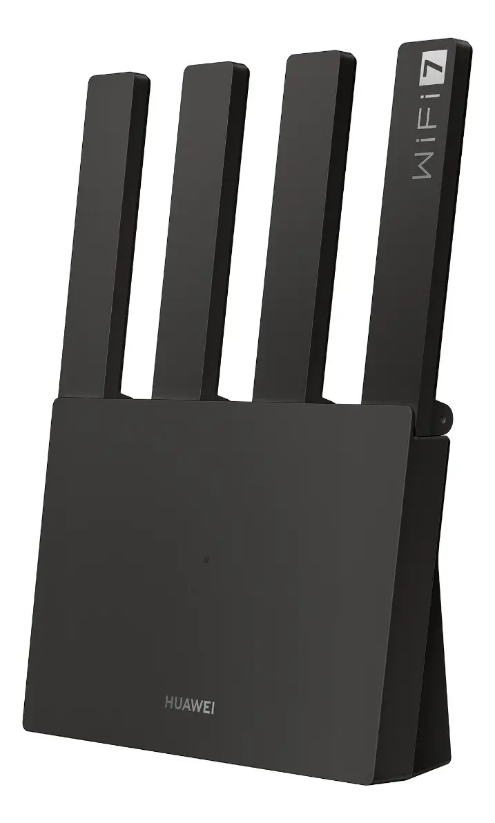 HUAWEI WiFi BE3 3.6 Gpbs Dual-Band Wi-Fi 7 I Visualização de diagnóstico WiFi I Controle parental Preto