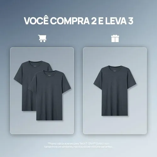 Compre 2 Camisetas Techs T-shirts Masculina Insider E Leve 3