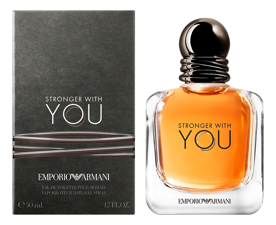 Armani Beauty Perfume Masculino Stronger With You Eau de Toilette 50ml