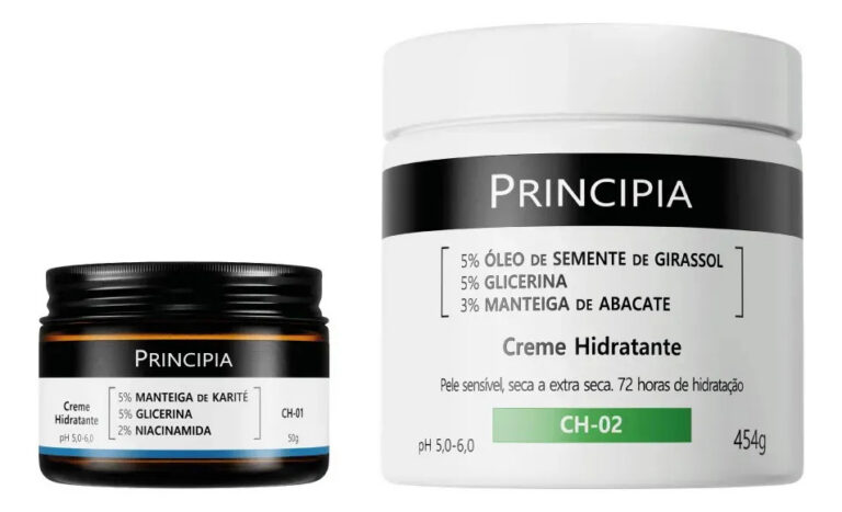 Principia Kit Cremes Hidratantes Rosto E Corpo Ch-01 + Ch-02 Seca Dia/noite
