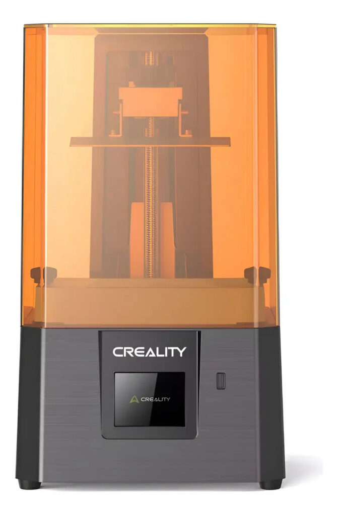 Creality Halot R6 Resina Bivolt Impressora 3d Alta Qualidade Cor Cinza E Laranja 127 220v