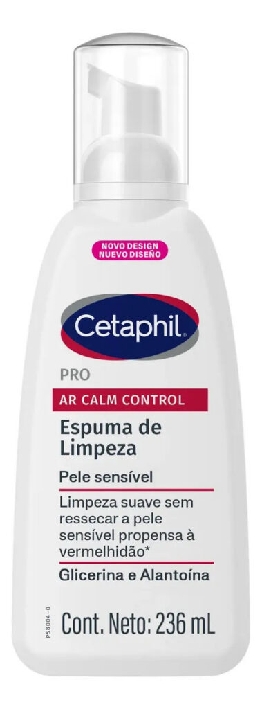 Cetaphil Pro AR Calm Control Espuma de Limpeza Facial para Pele Sensível 236ml