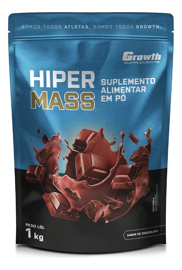 Hiper Mass 1kg Growth Supplements – Sabor Chocolate