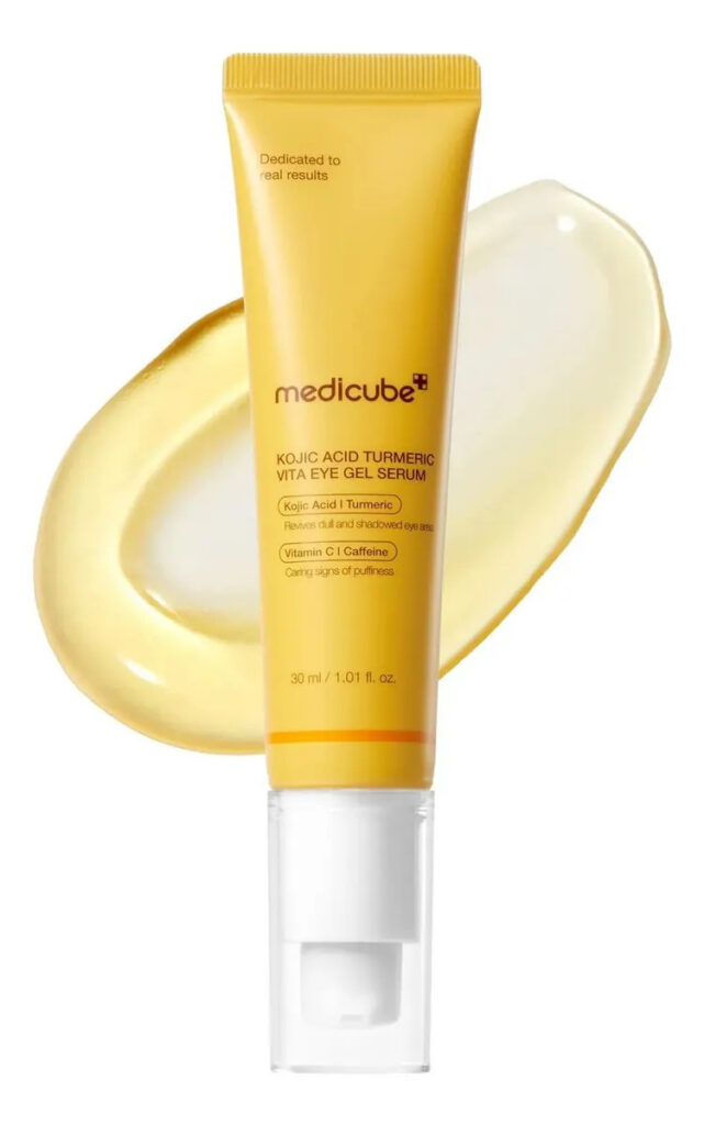 Medicube Sérum Gel Para Olhos Com Ácido Kójico, Cúrcuma E Vitaminas 30ml Pmekr68008r00 – Cuidado Facial Revitalizante Para Área Dos Olhos