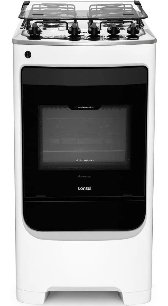 Fogão 4 Bocas CFO4NAB Branco com Acendimento Automático Bivolt Consul