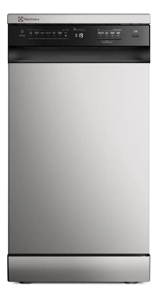 Lava-louça Electrolux 10 Serviços Inox Lava E Seca 50′ Ls10e Prateado