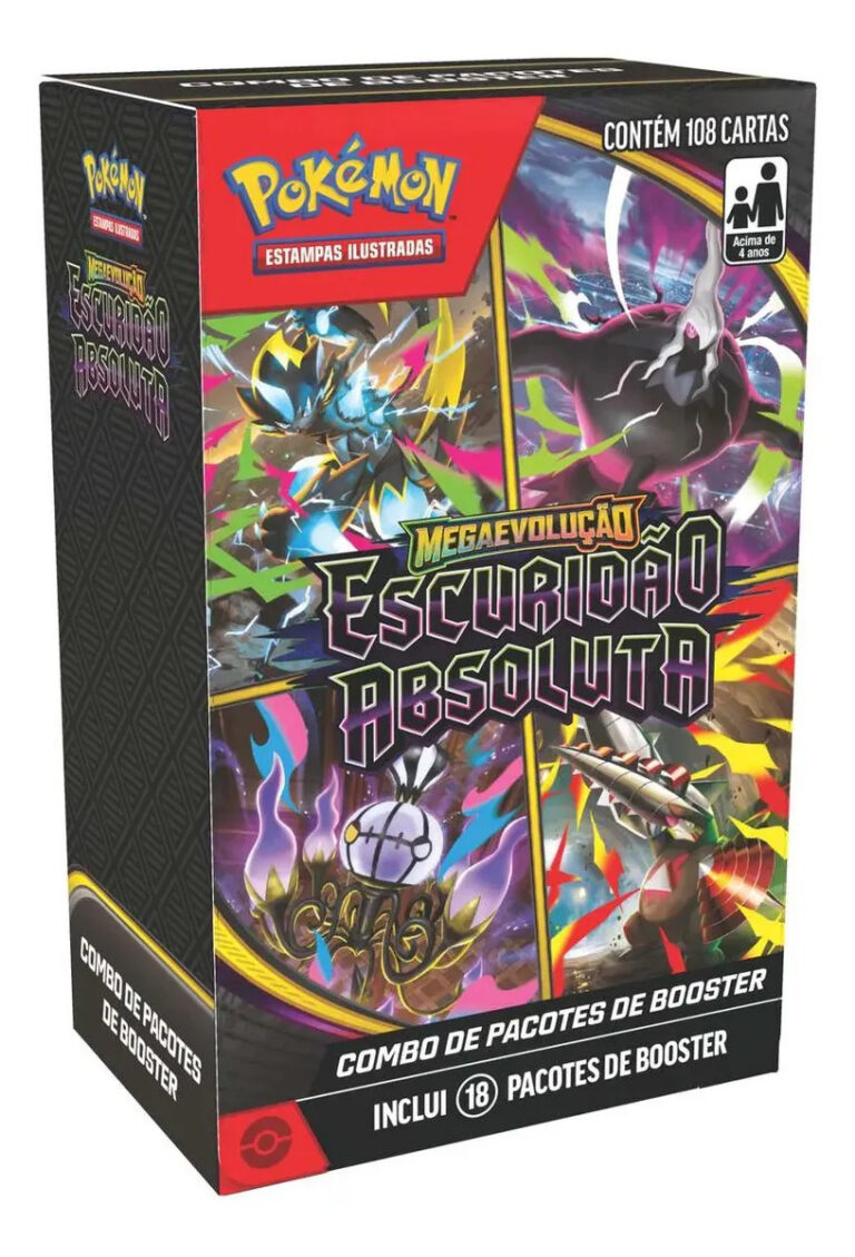 Case Lacrada De Combo De Booster Escuridao Absoluta Pokemon Escuridao Absoluta Português