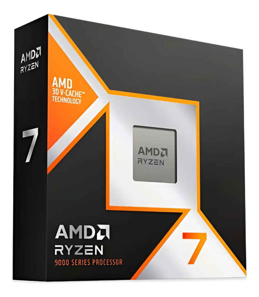 Processador Amd Ryzen 7 9800x3d 104mb 4.7ghz – 5.2ghz