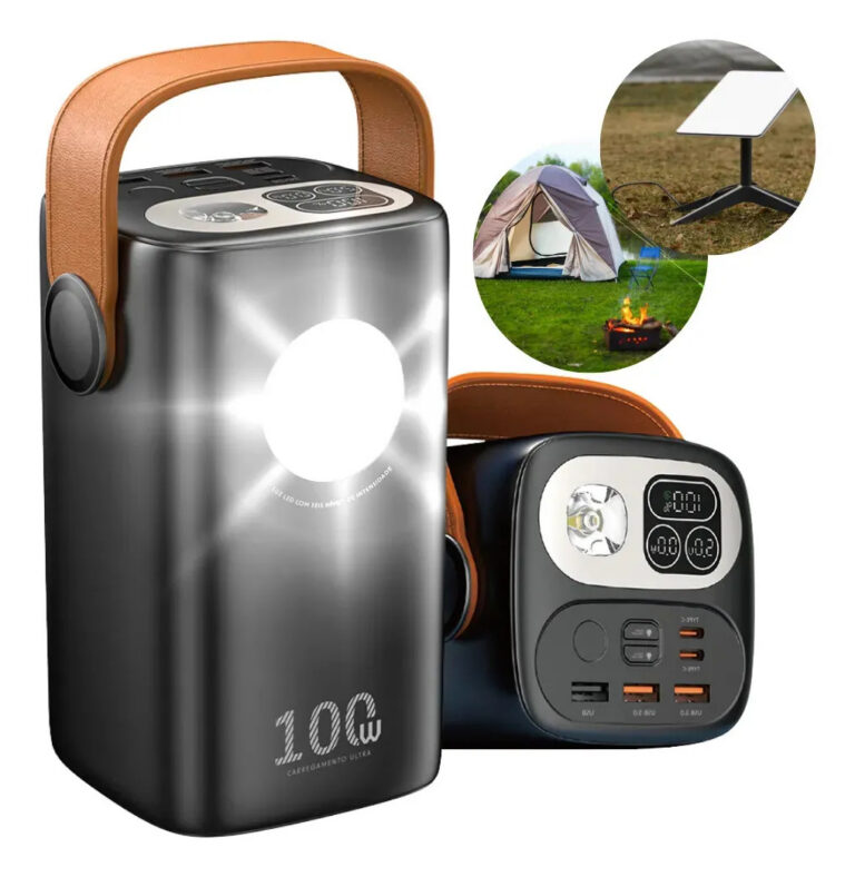 Power Bank Portátil JOYECOMM JOY-999 de 60.000mAh para Notebook e Celular Turbo