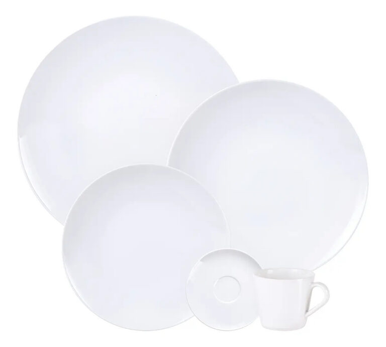 Aparelho De Jantar Tramontina Leonora Em Porcelana 20 Peças