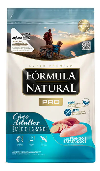 Fórmula Natural Pro Cão Adulto Médio e Grande Seca 15kg