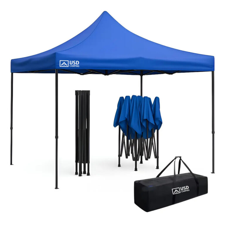 Tenda Gazebo 3×3 Sanfonado Retrátil Praia Pesca Camping C/ Bolsa De Transporte Marca Usd